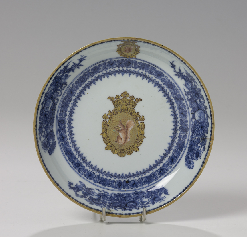 Schaaltje met familiewapen Sichterman